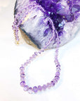 Amethyst Candy Necklace