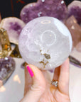 Amethyst Agate Sphere