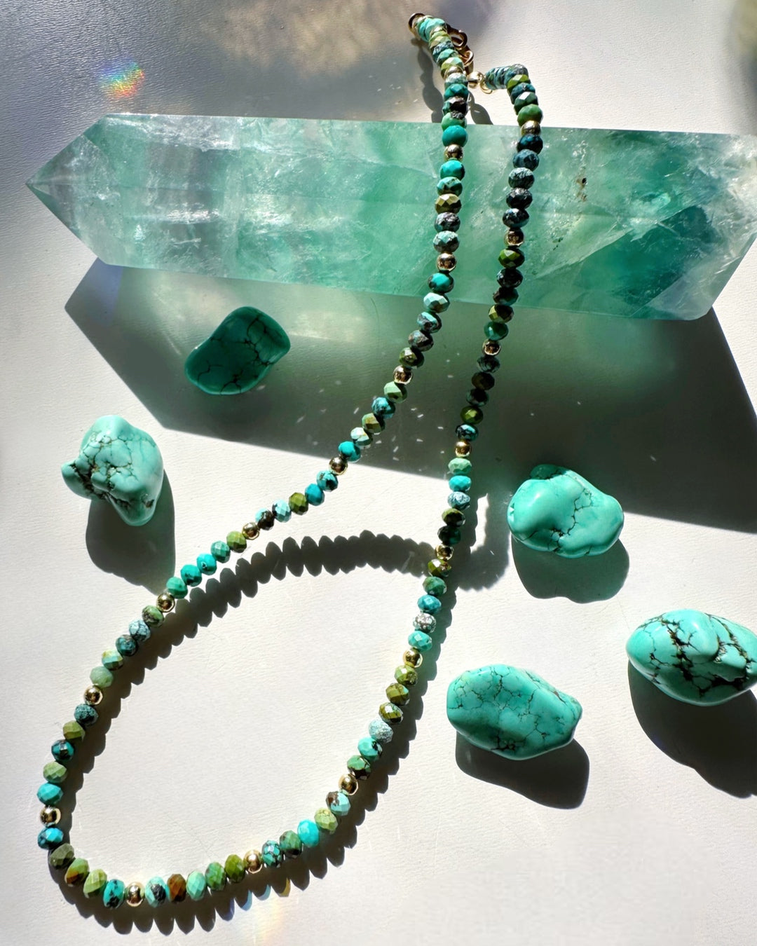 Turquoise Candy Necklace - Baltic Mermaid