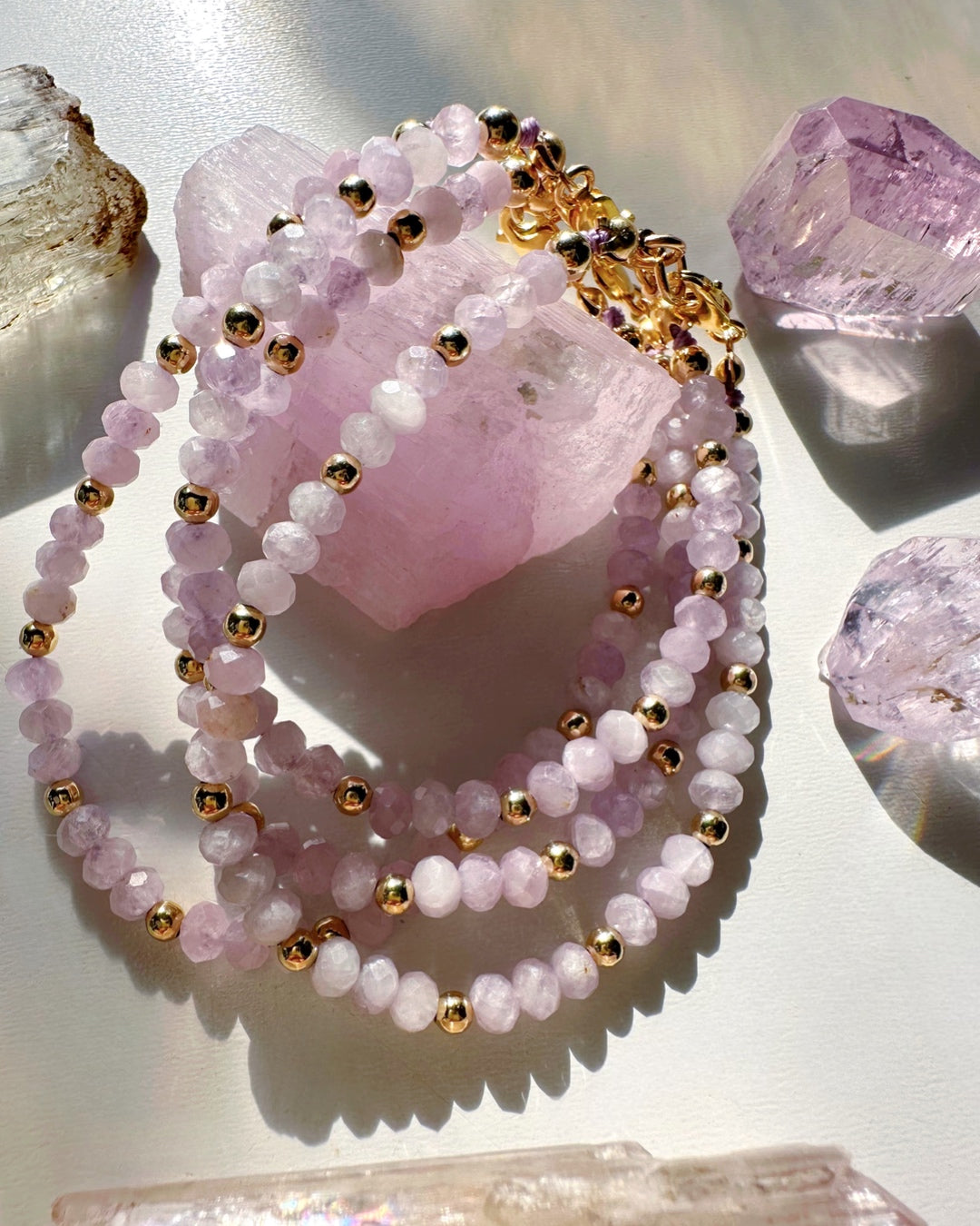 Kunzite Candy Bracelet - RTS