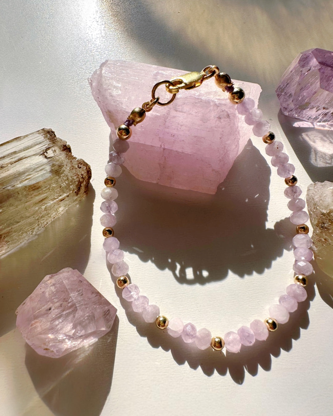 Kunzite Candy Bracelet - RTS