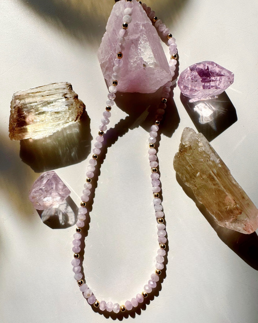 Kunzite Candy Necklace