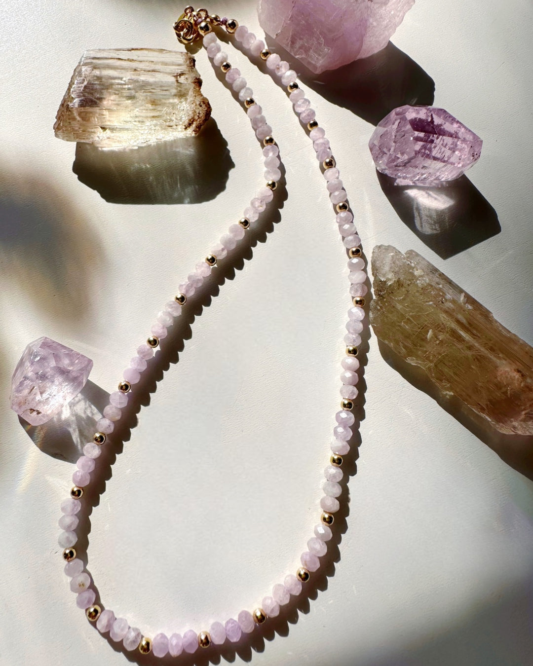 Kunzite Candy Necklace