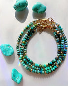 Turquoise Candy Bracelet - RTS - Baltic Mermaid