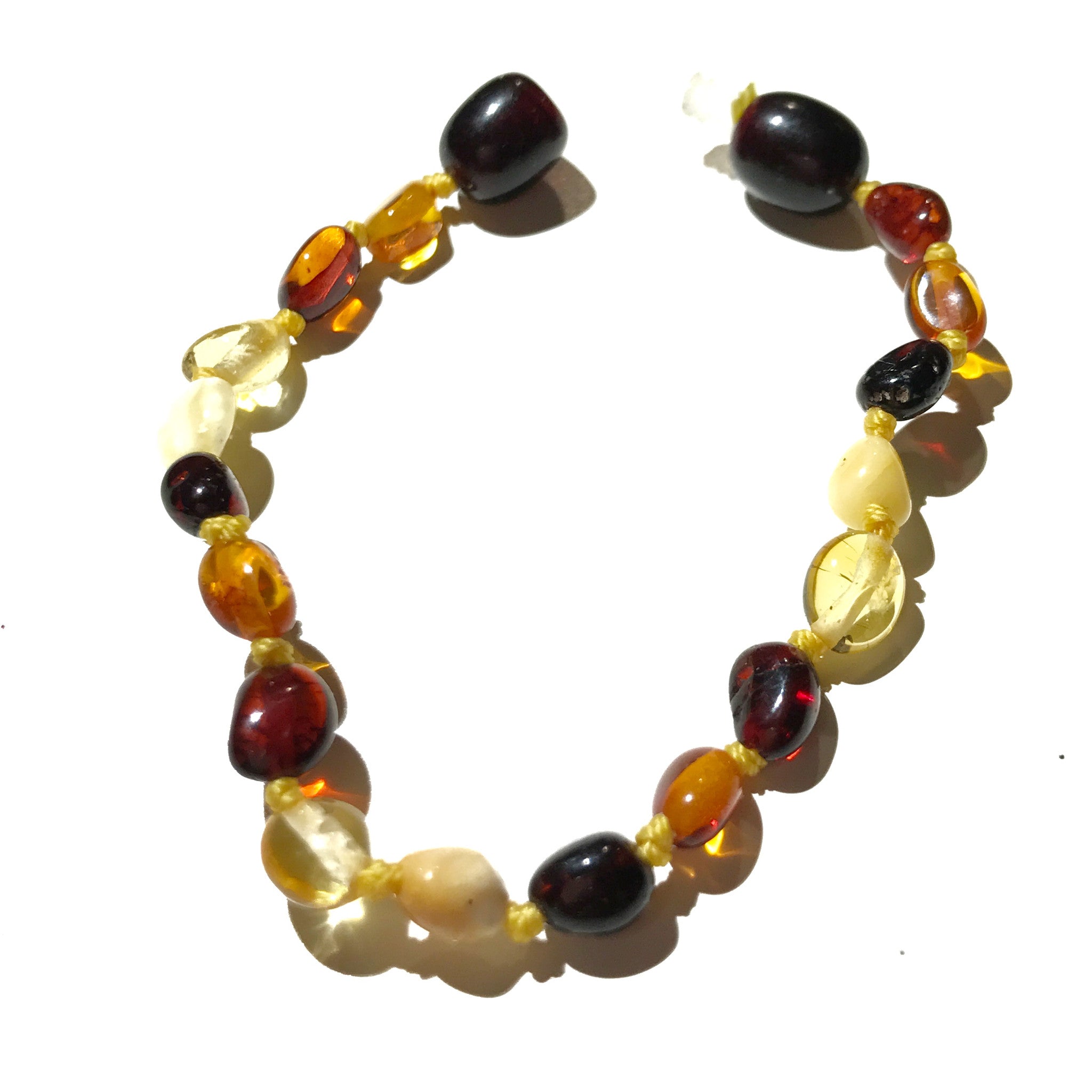 Multi Baltic Amber Bracelet - Baltic Mermaid