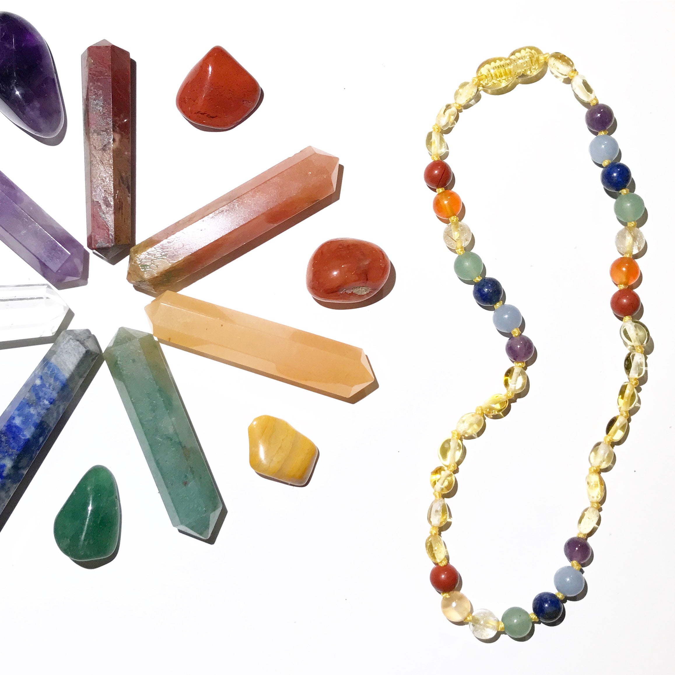 Chakra Necklace - Baltic Mermaid