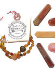 Indian Summer Baltic Amber Bracelet Set