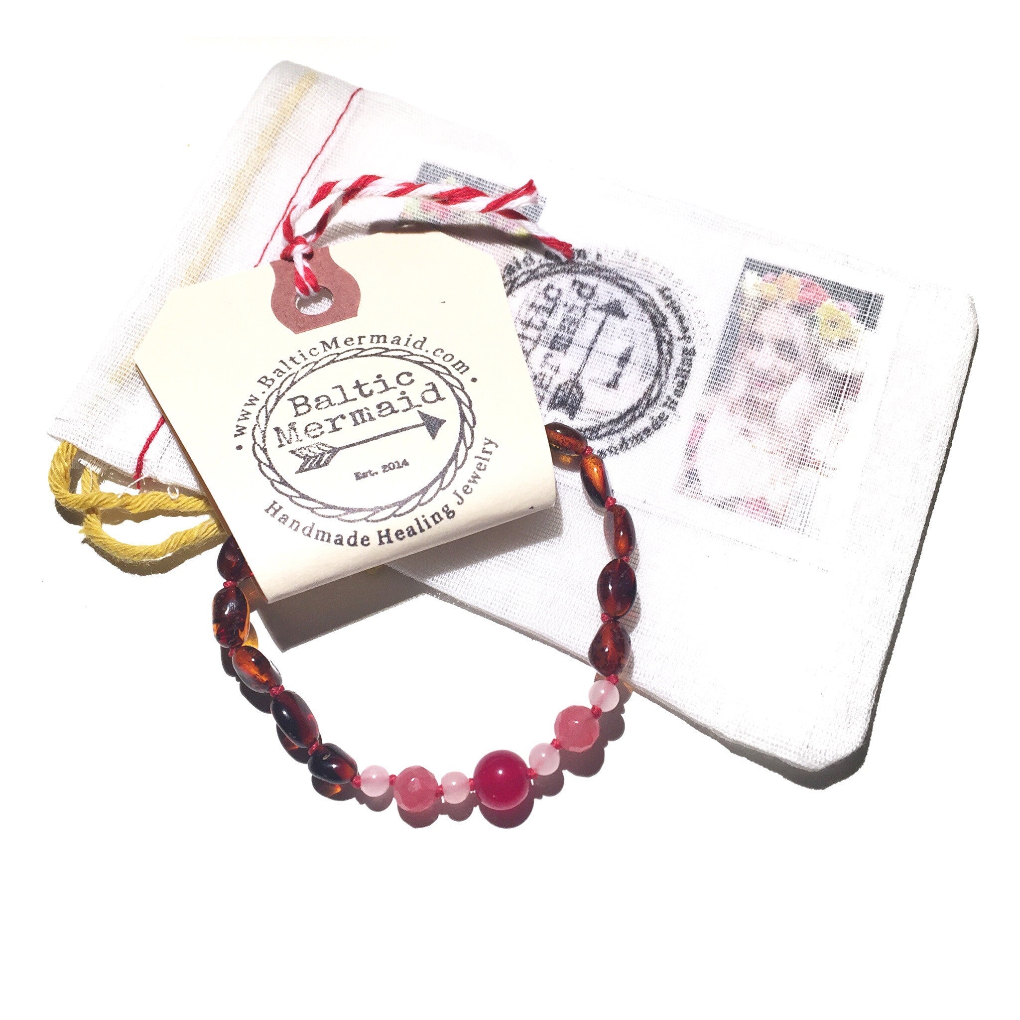 Juliet Baltic Amber Bracelet - Baltic Mermaid