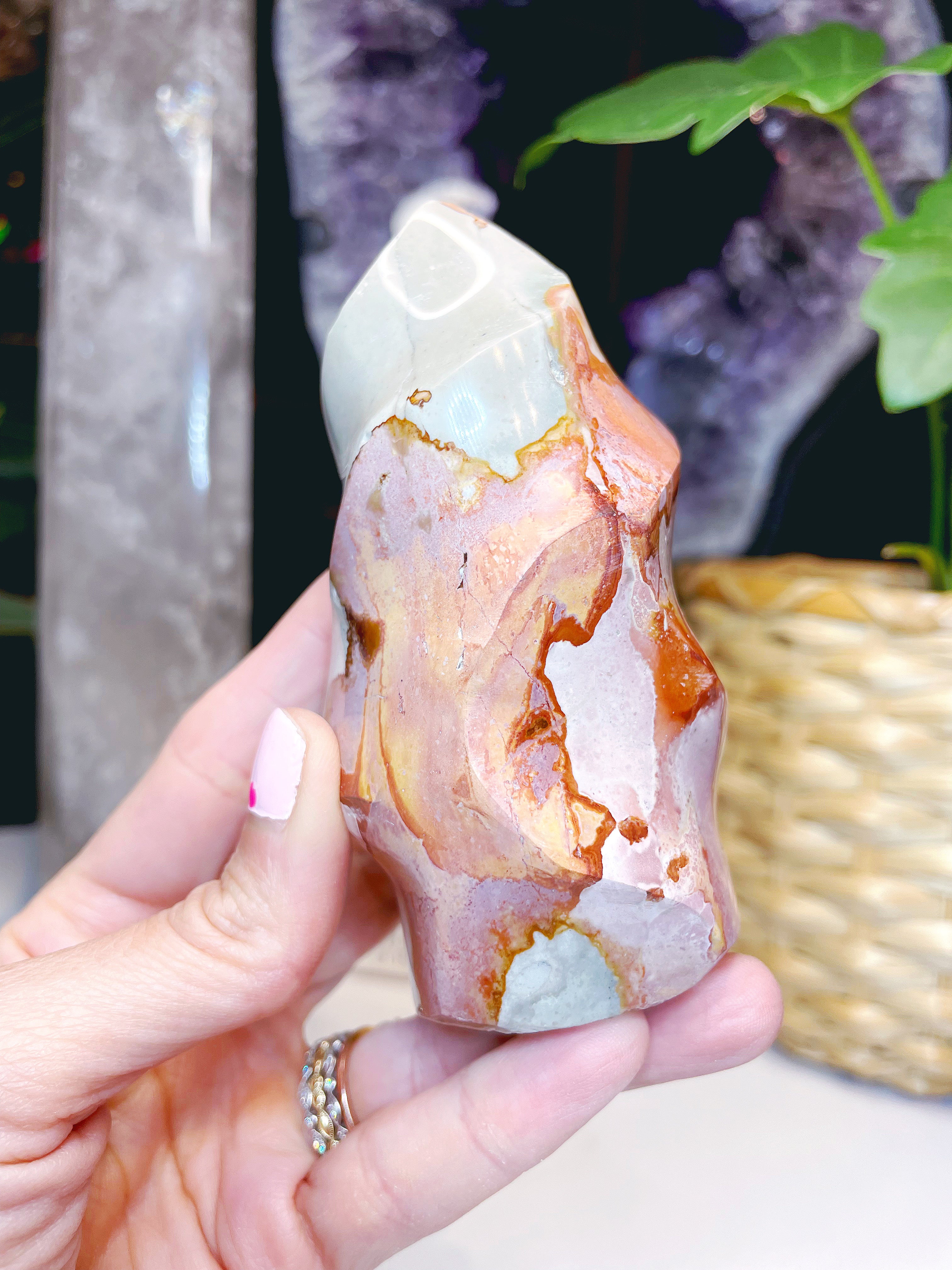 Polychrome Jasper Flame - Baltic Mermaid