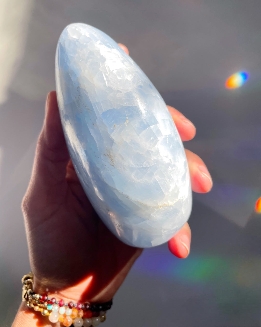 Blue Calcite Freeform