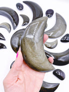 Gold Sheen Obsidian Moons - Baltic Mermaid