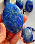 Lapis Lazuli Palm Stones