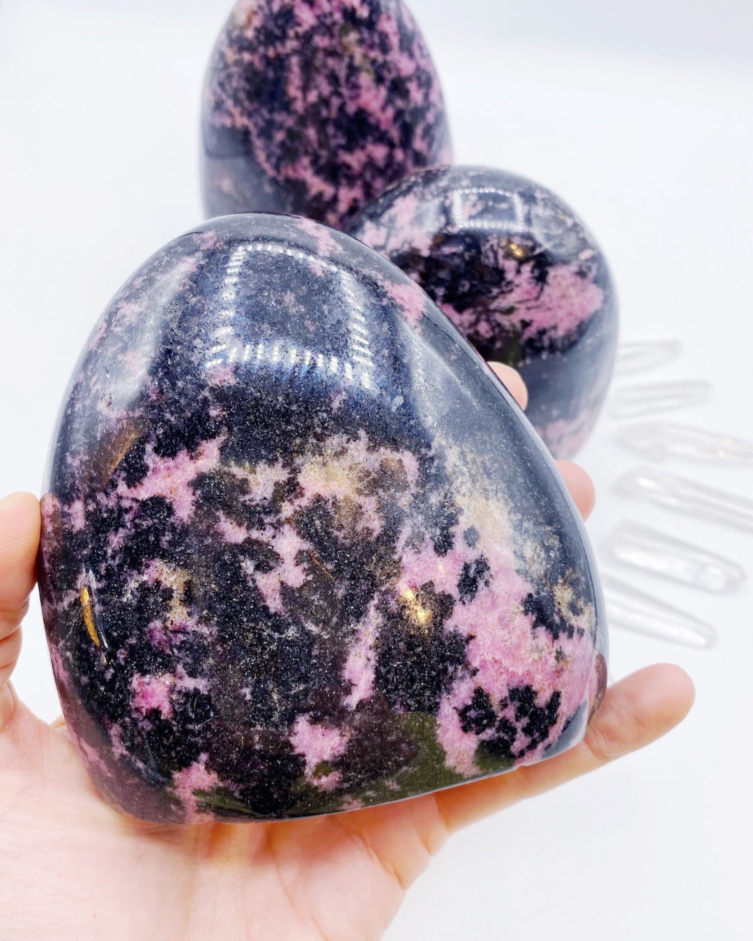 Rhodonite Freeform - Baltic Mermaid