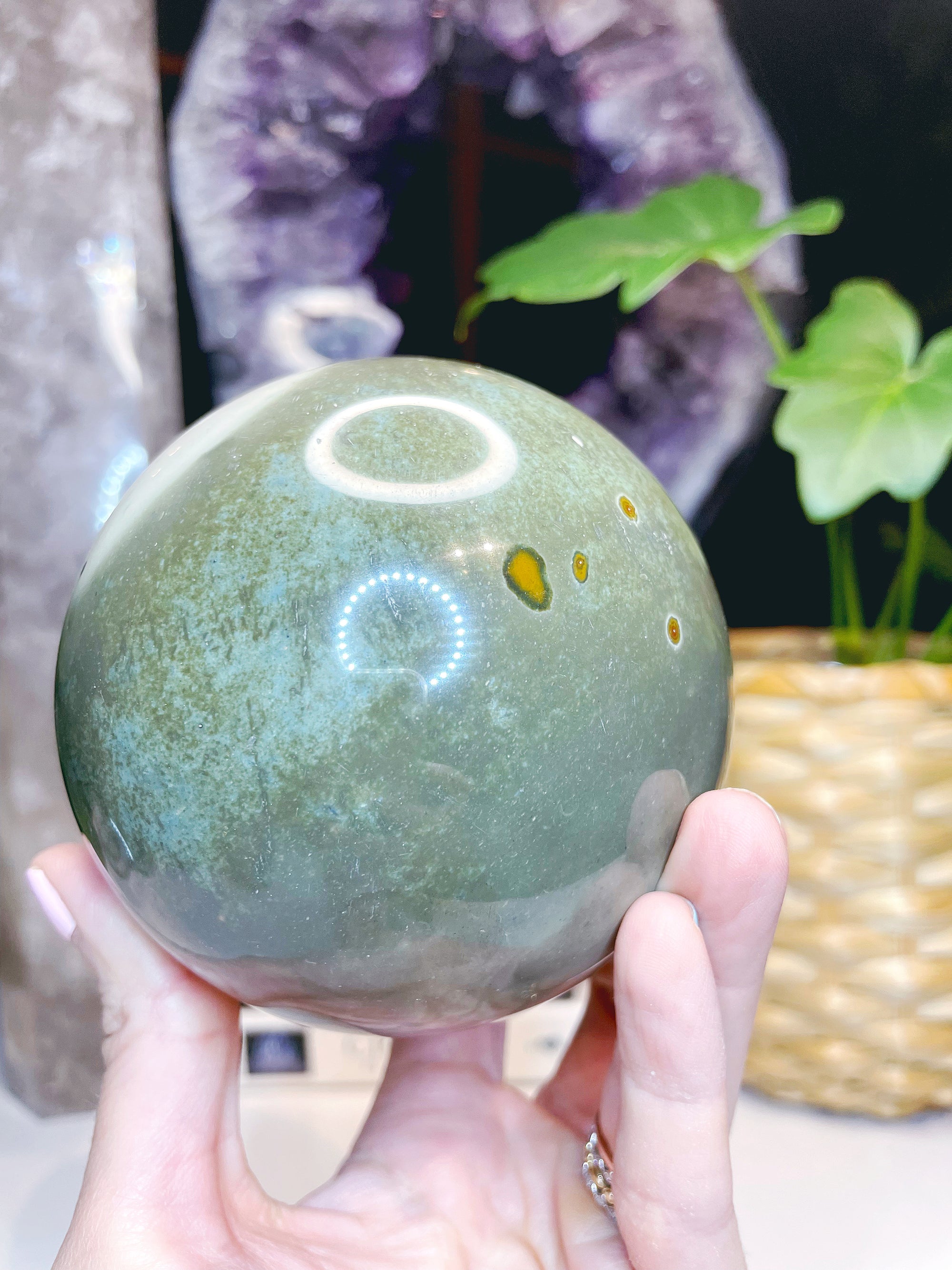 Polychrome Jasper Sphere - Large