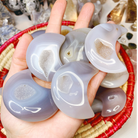 Druzy Agate Moons - Baltic Mermaid