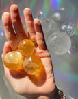 Lil Honey Optic Calcite Spheres - AAA