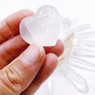 Selenite Heart - Baltic Mermaid