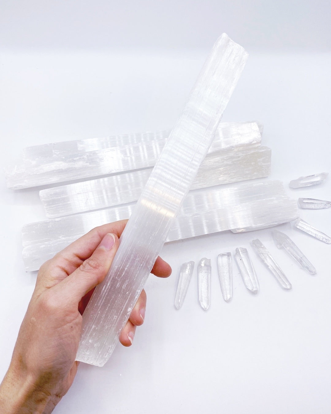 Selenite Wand - Large - Baltic Mermaid