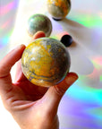 Bumblebee Jasper Sphere