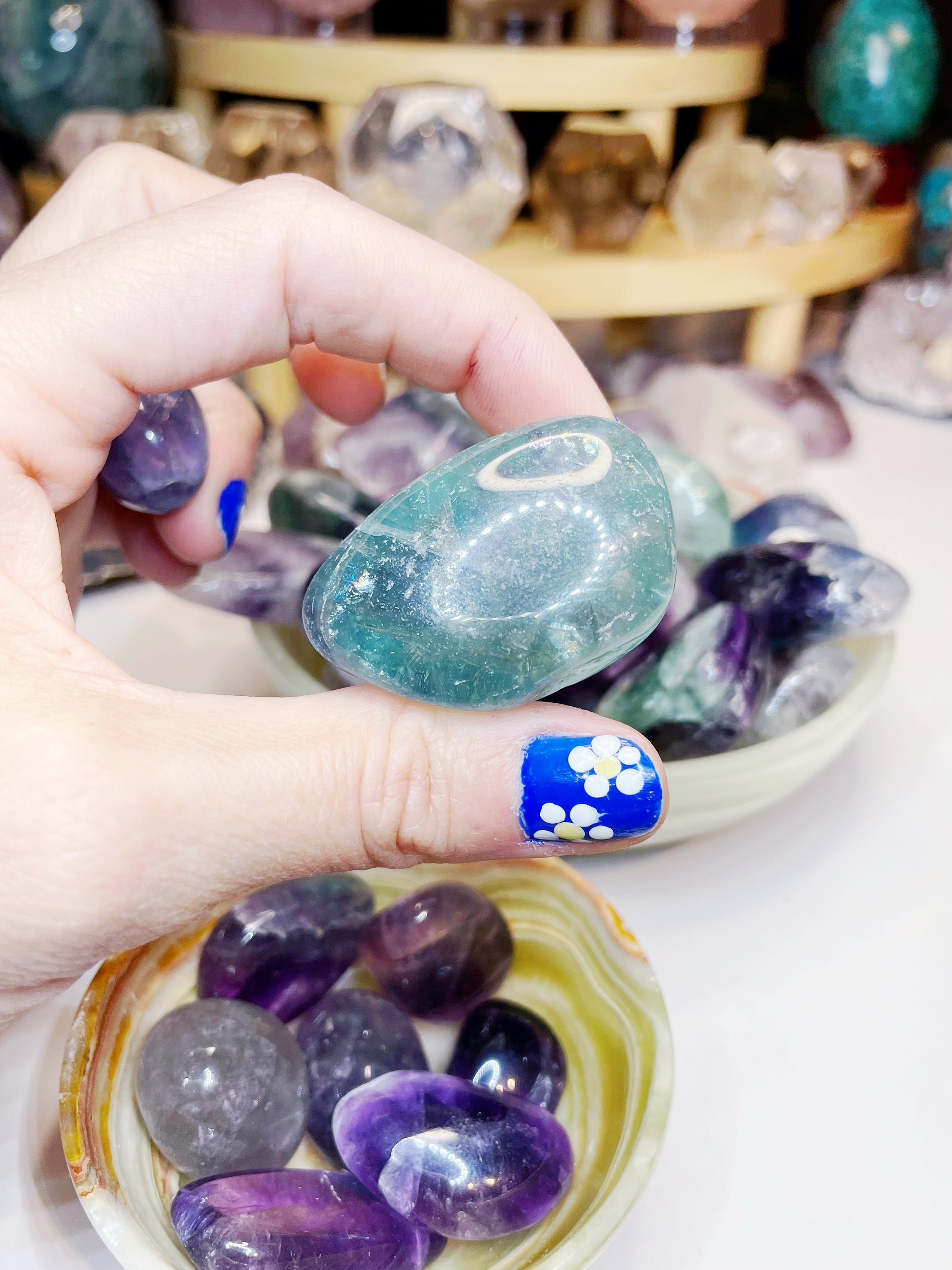 Fluorite Tumbled Stones