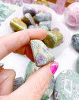 Ruby Fuchsite Tumbled Stones