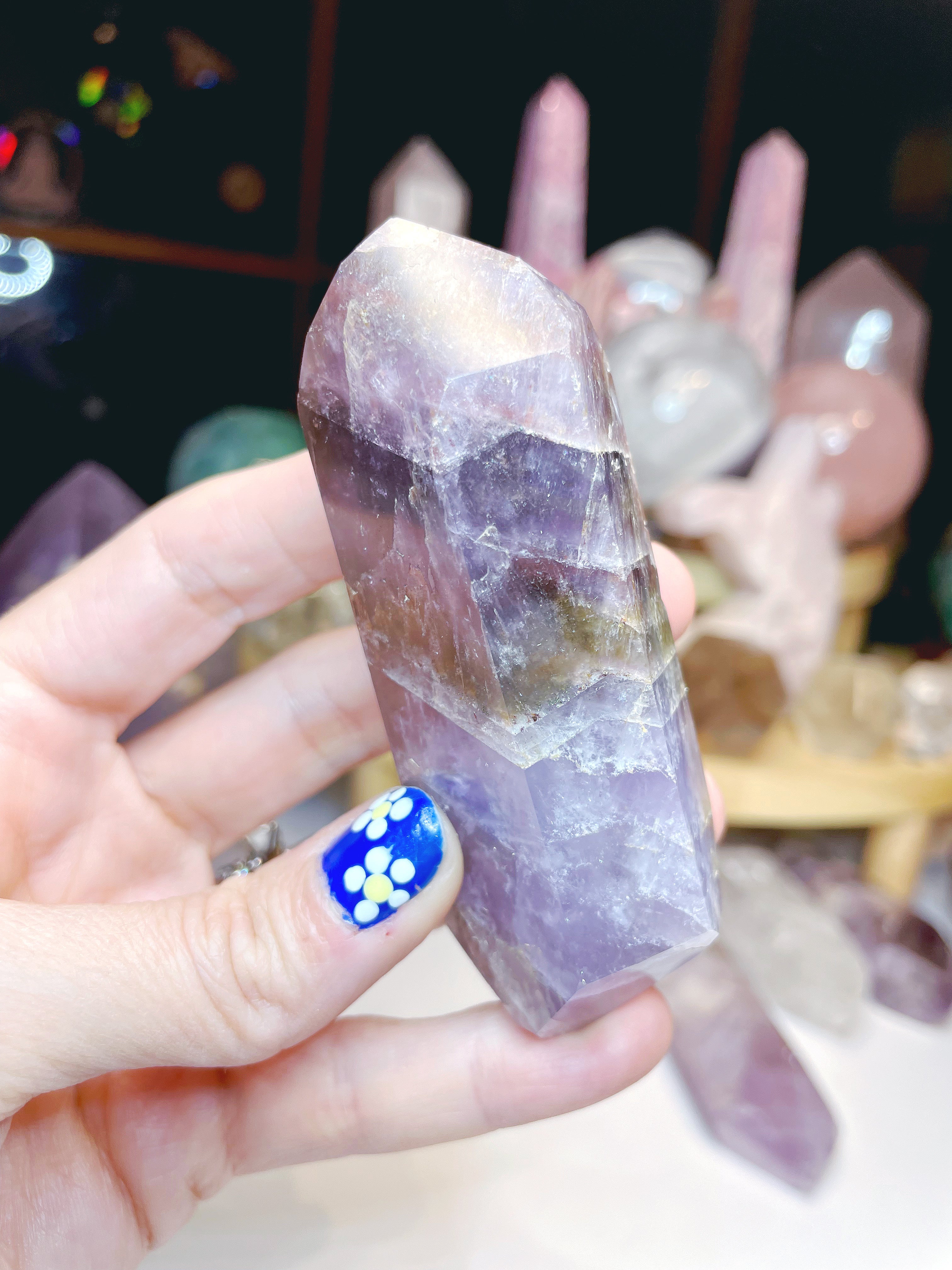 Double Terminated Super Seven Point - Baltic Mermaid