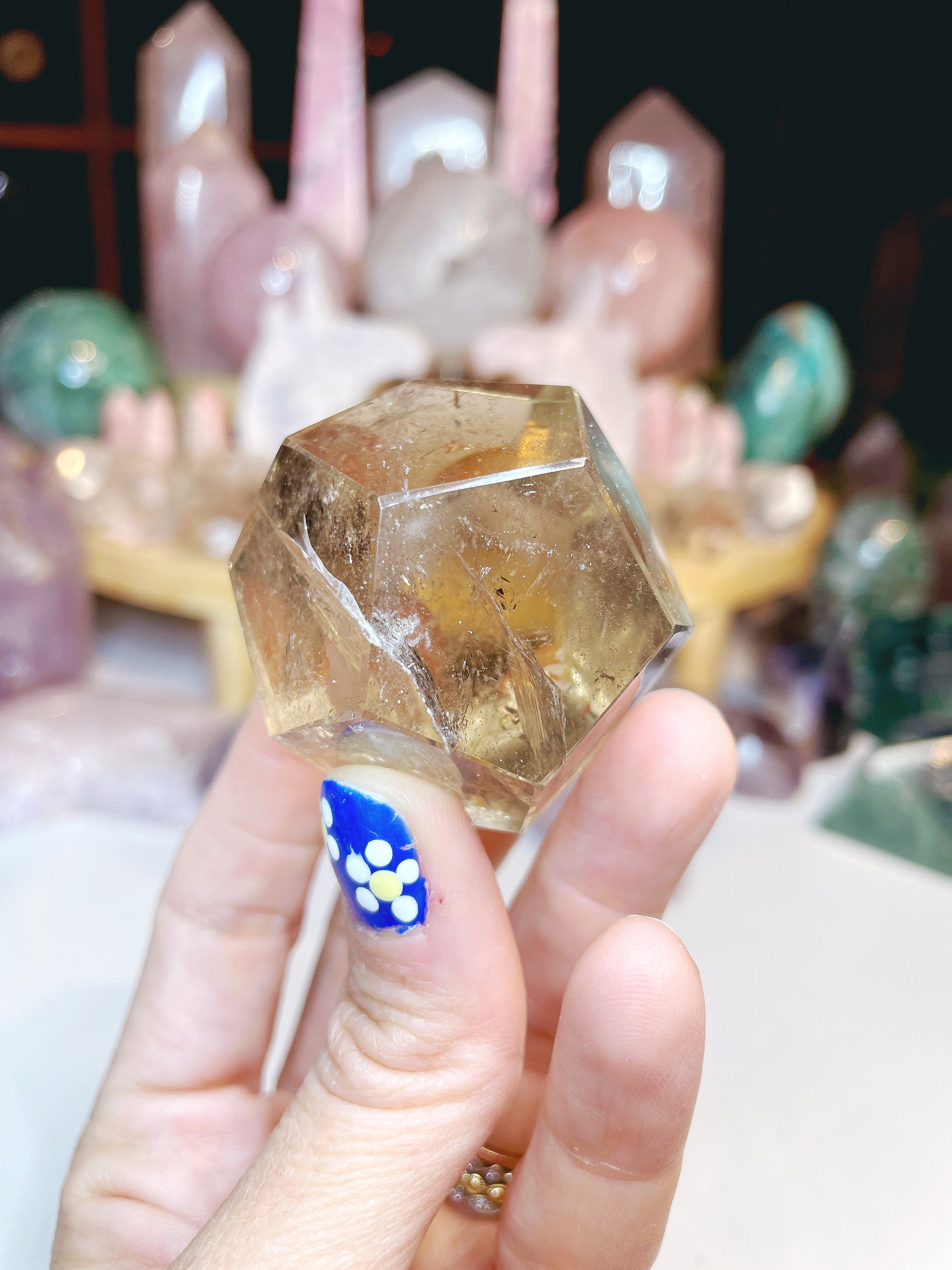 Smoky Quartz Dodecahedron