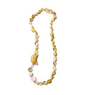 “MoonBeam” Baltic Amber & Gemstone Necklace - Baltic Mermaid