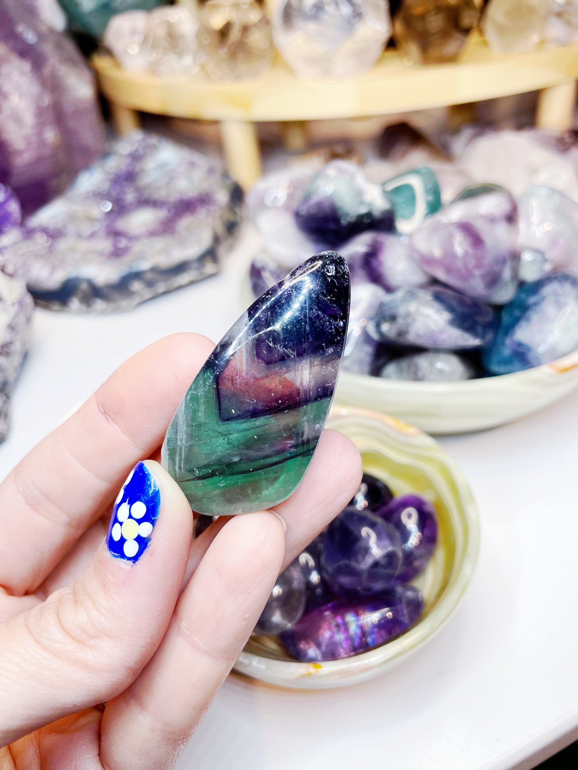 Fluorite Tumbled Stones