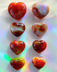 Carnelian Agate Hearts