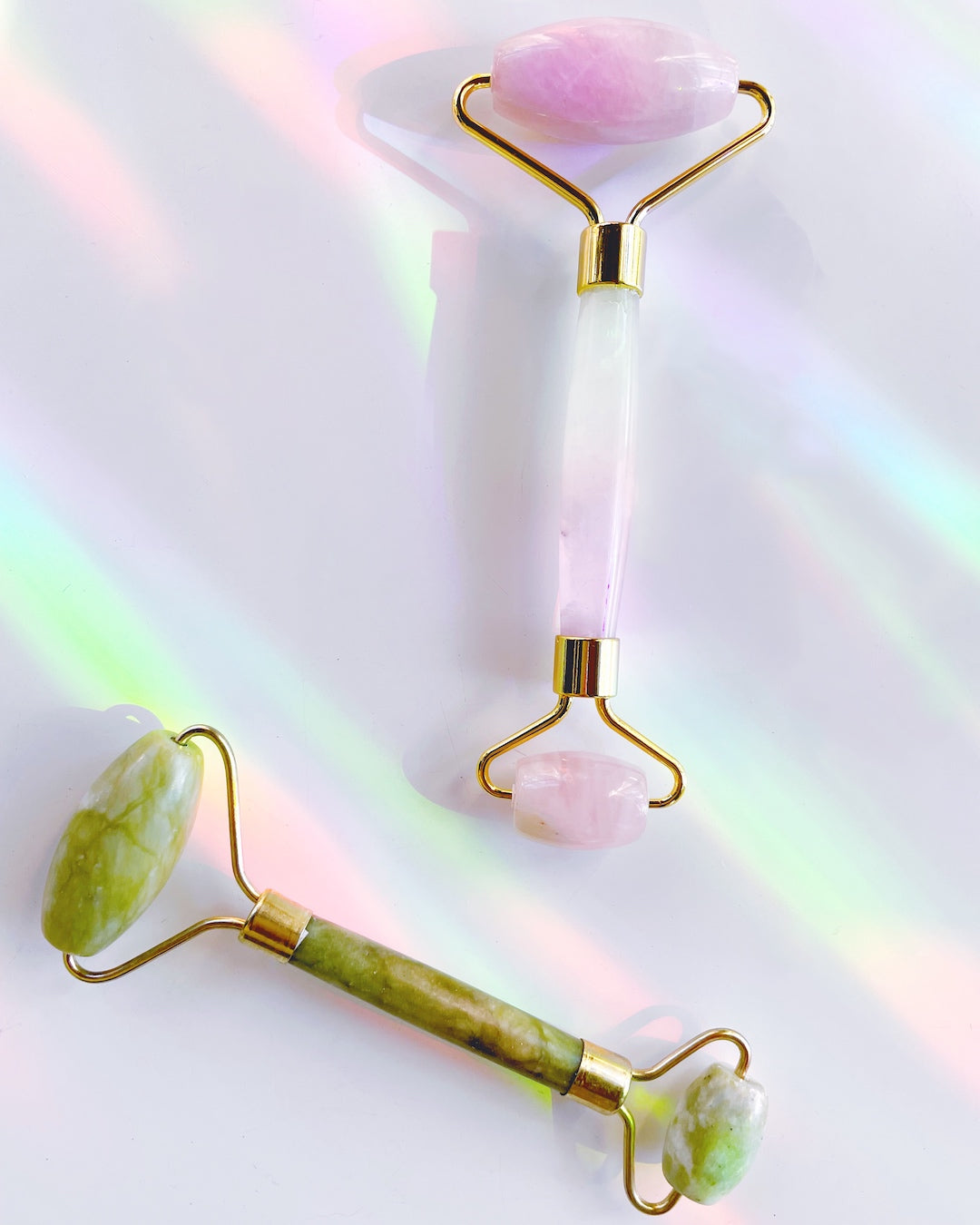 Facial Rollers: Jade & Rose Quartz - Baltic Mermaid
