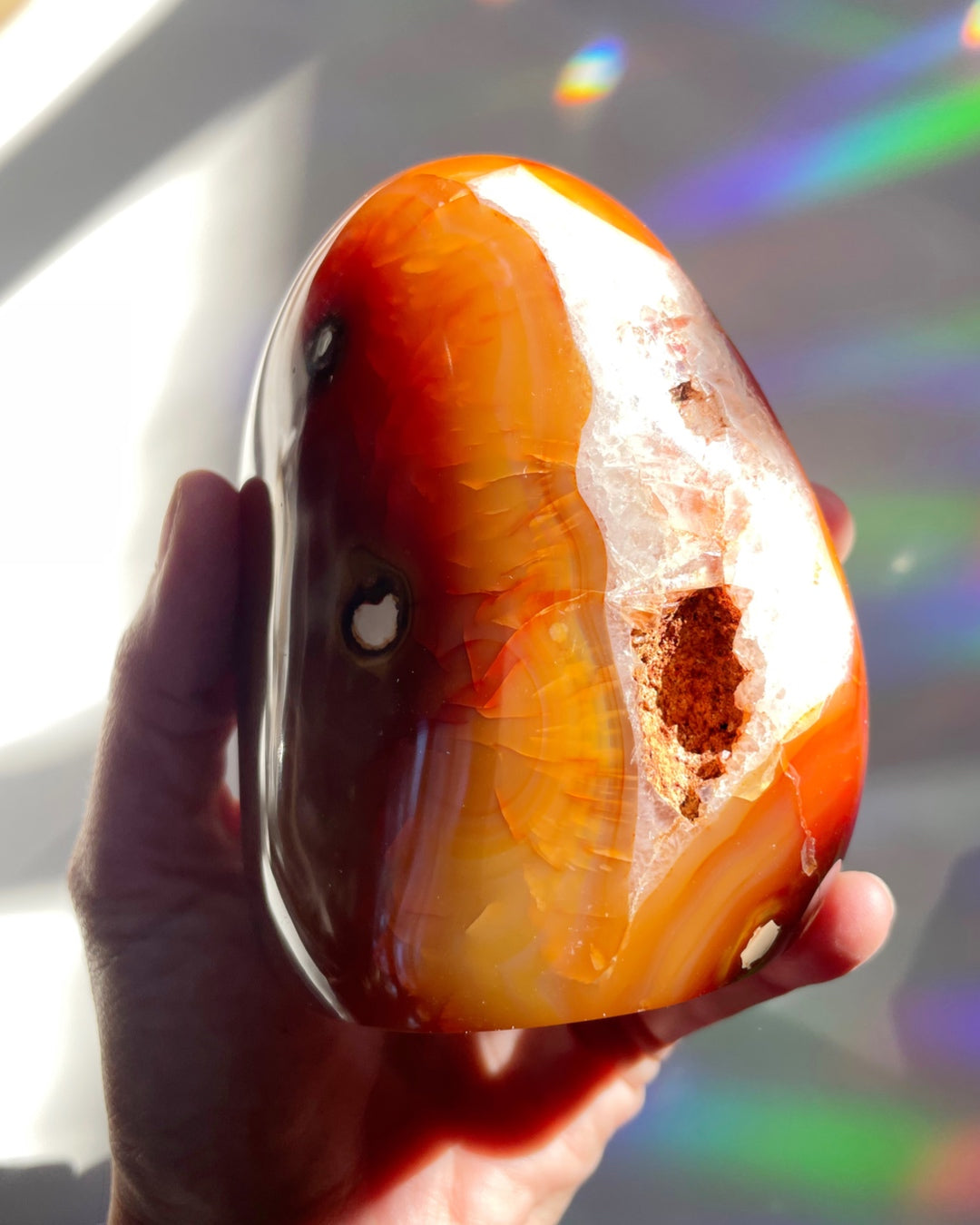 Carnelian Agate Freeform - Baltic Mermaid