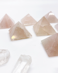 Rose Quartz Pyramids