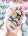 Ruby Fuchsite Tumbled Stones