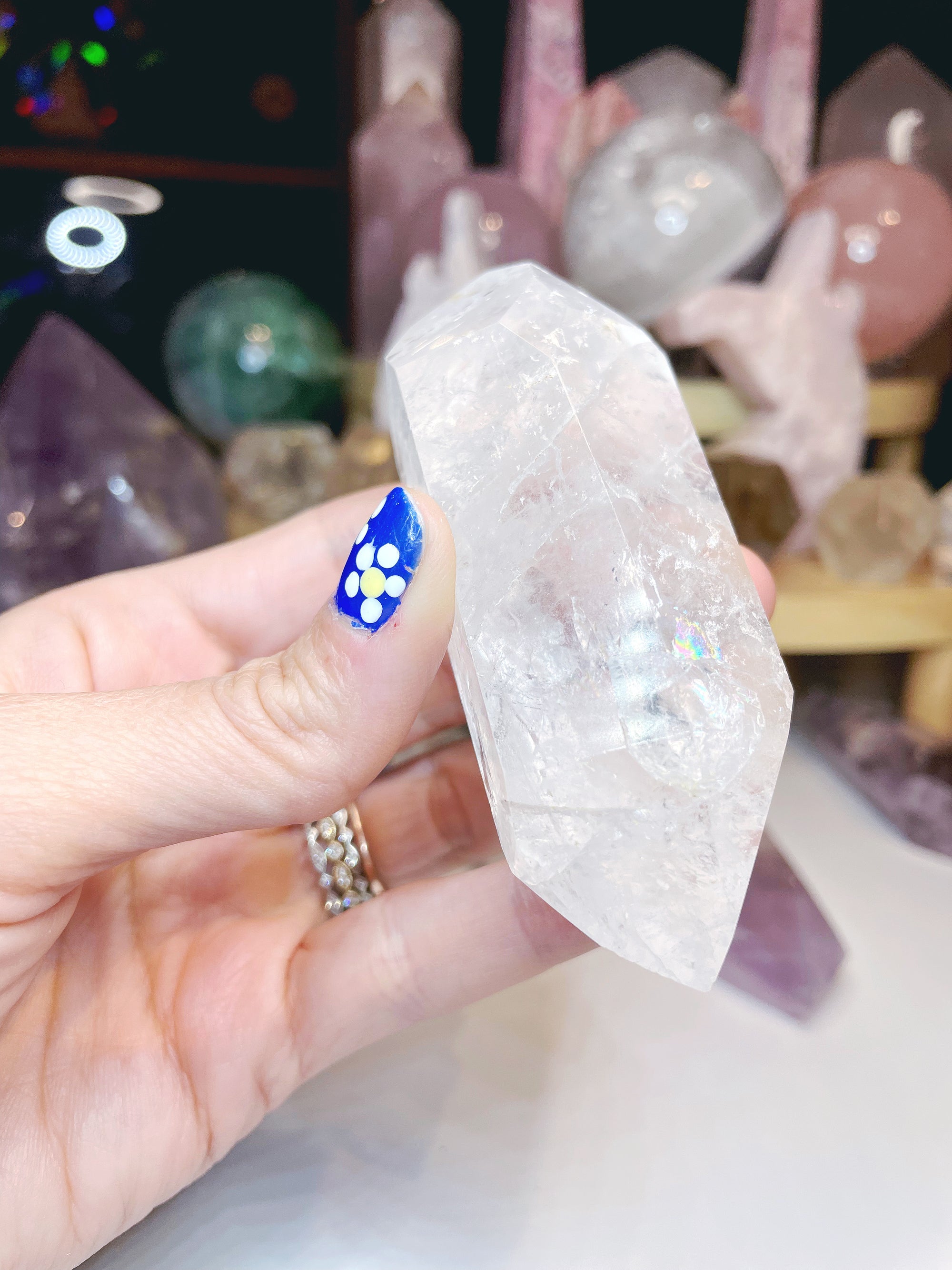 Double Terminated Clear Quartz Point