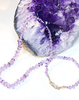 Amethyst Candy Necklace