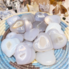 Druzy Agate Hearts - Baltic Mermaid
