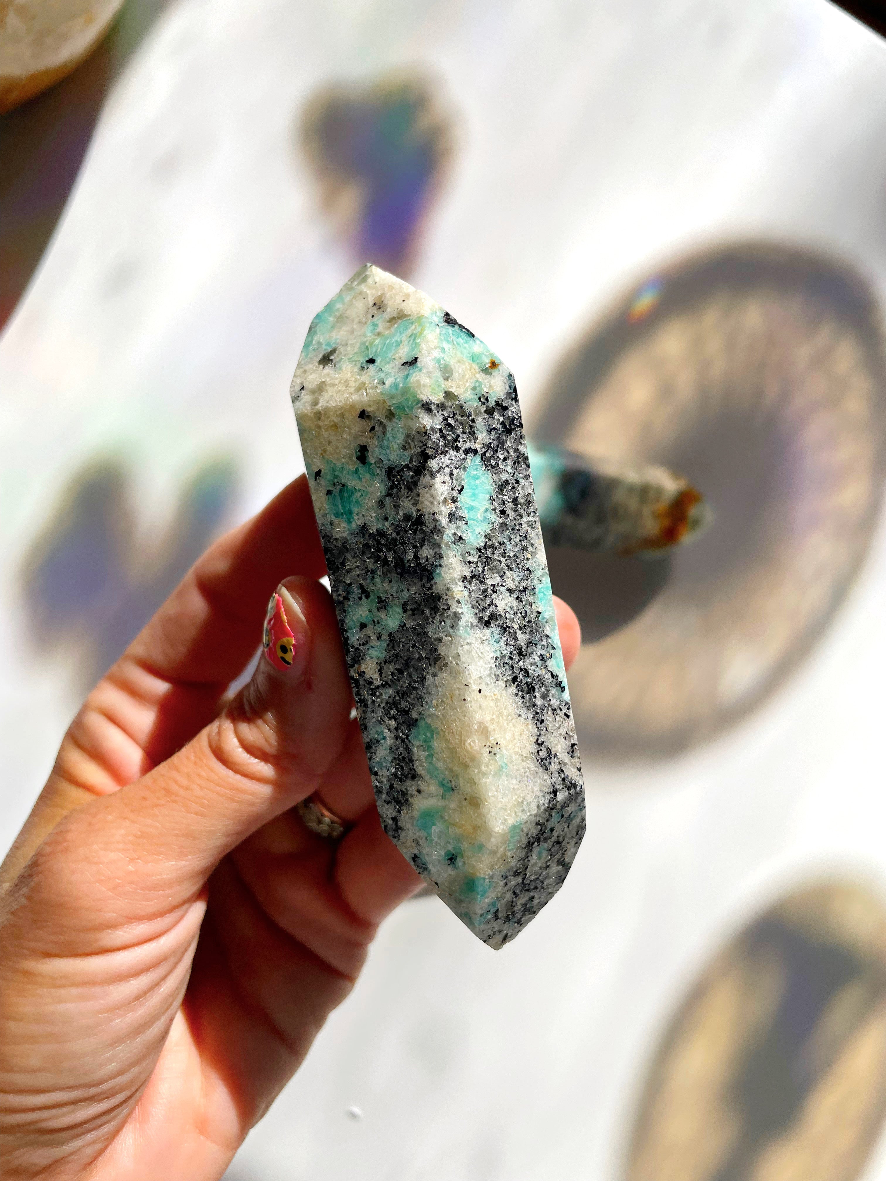 Amazonite DT Point - AAA - Baltic Mermaid