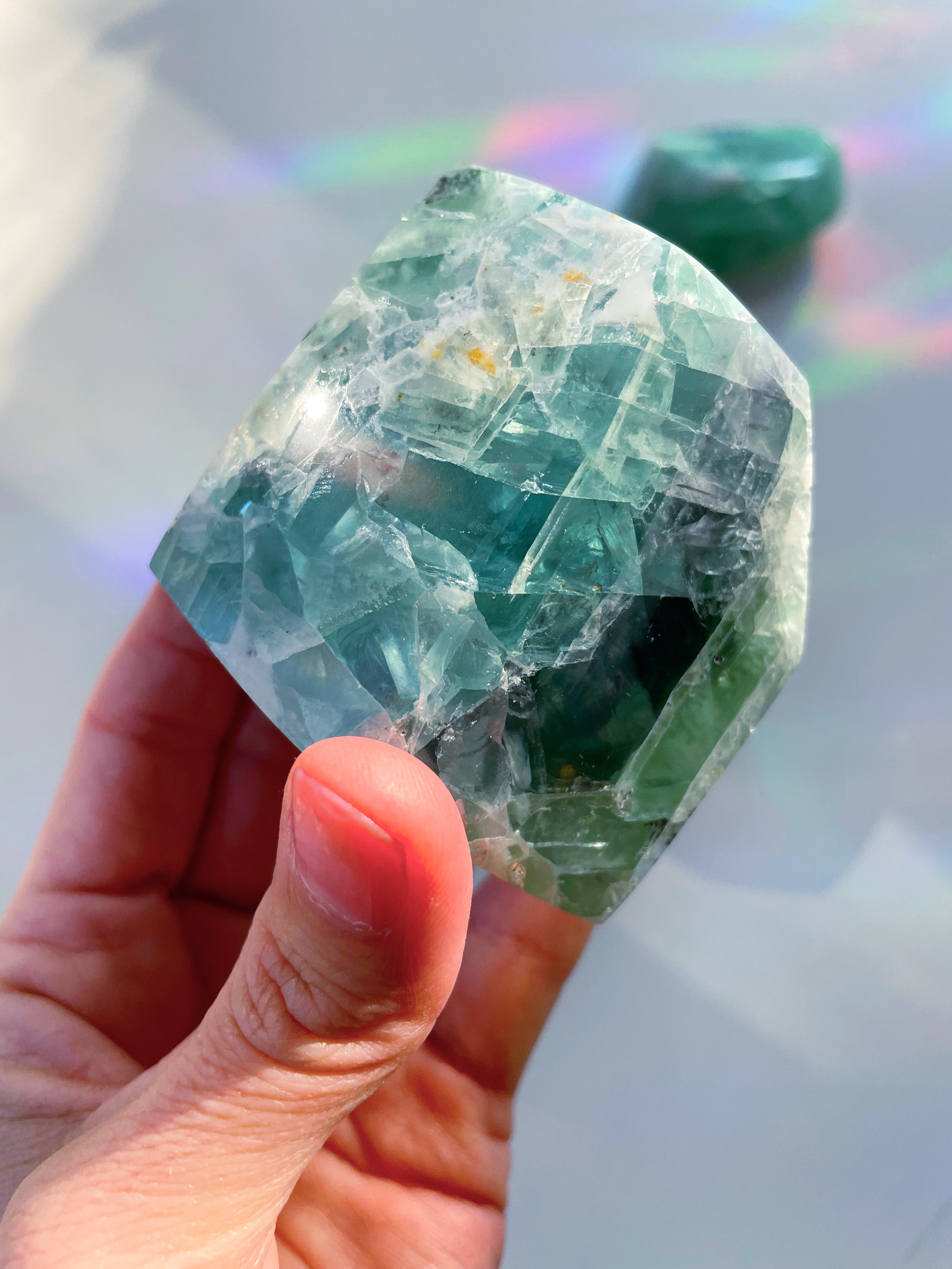 Fluorite Freeform - Baltic Mermaid