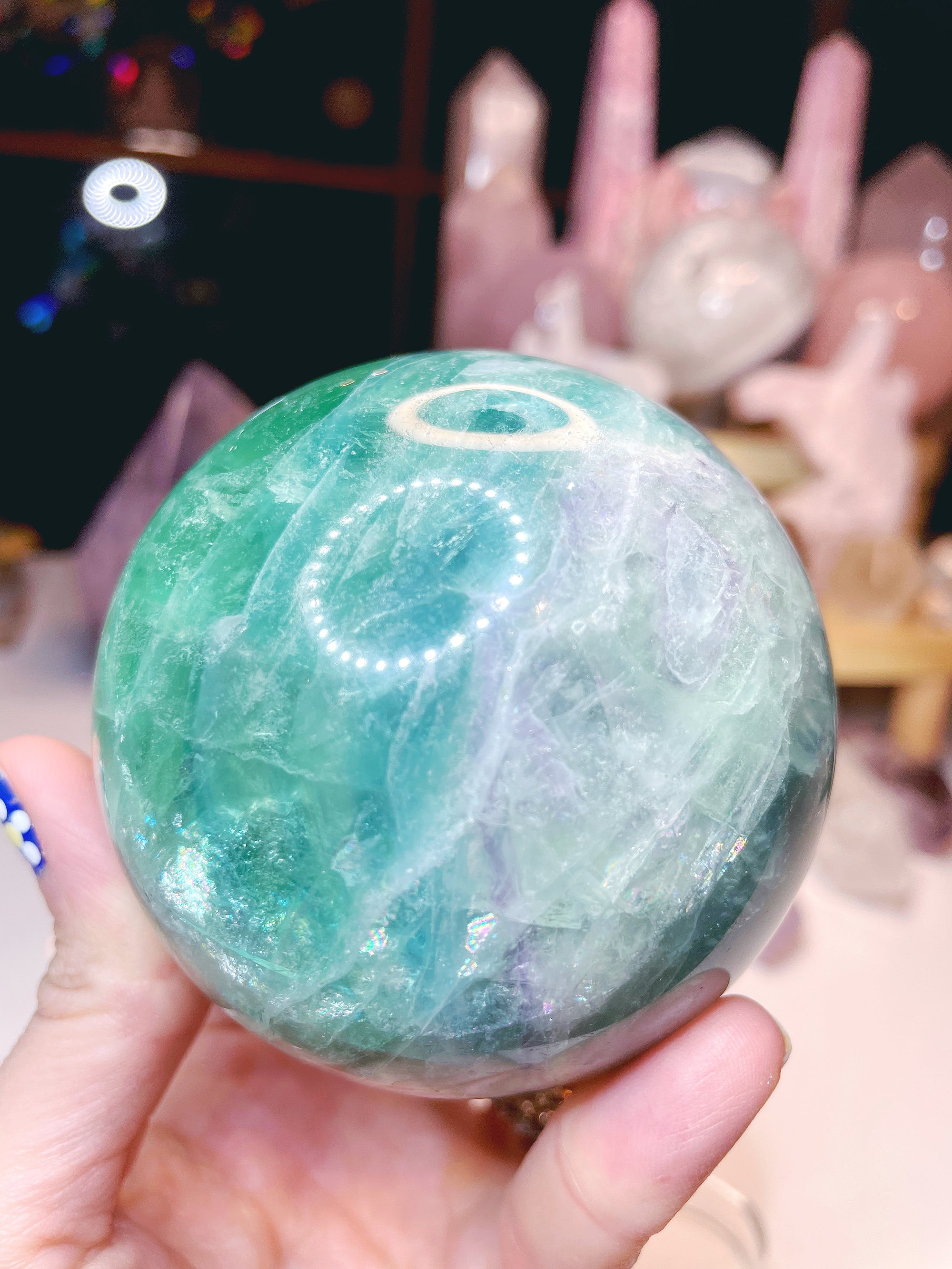 Fluorite Sphere