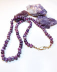 Lepidolite Candy Necklace