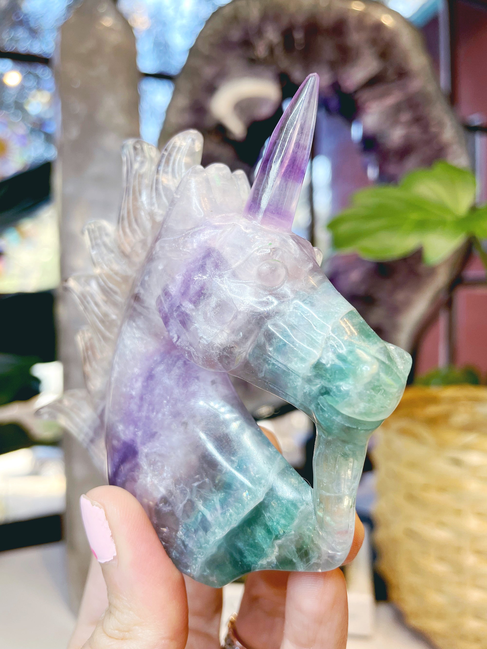 Fluorite Unicorn