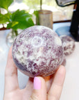 Lepidolite Sphere