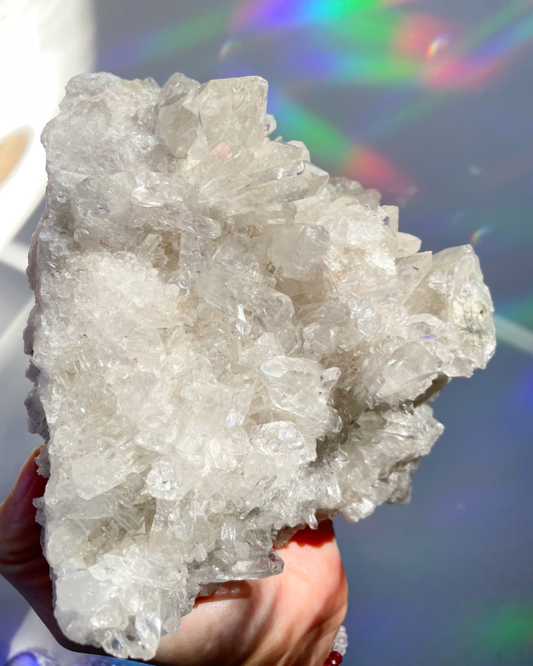 Clear Quartz Cluster - Baltic Mermaid