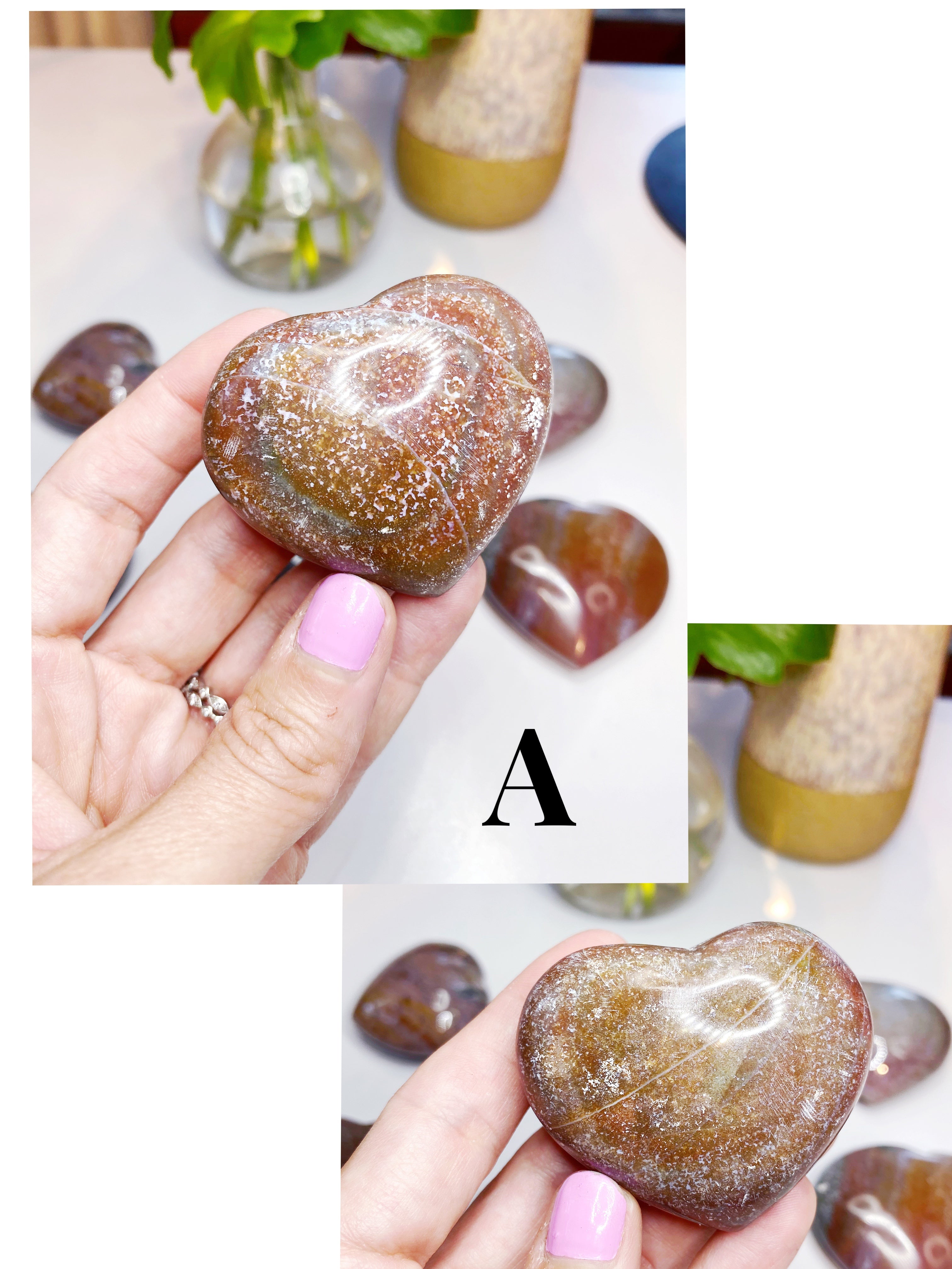 Ocean Jasper Hearts - Baltic Mermaid