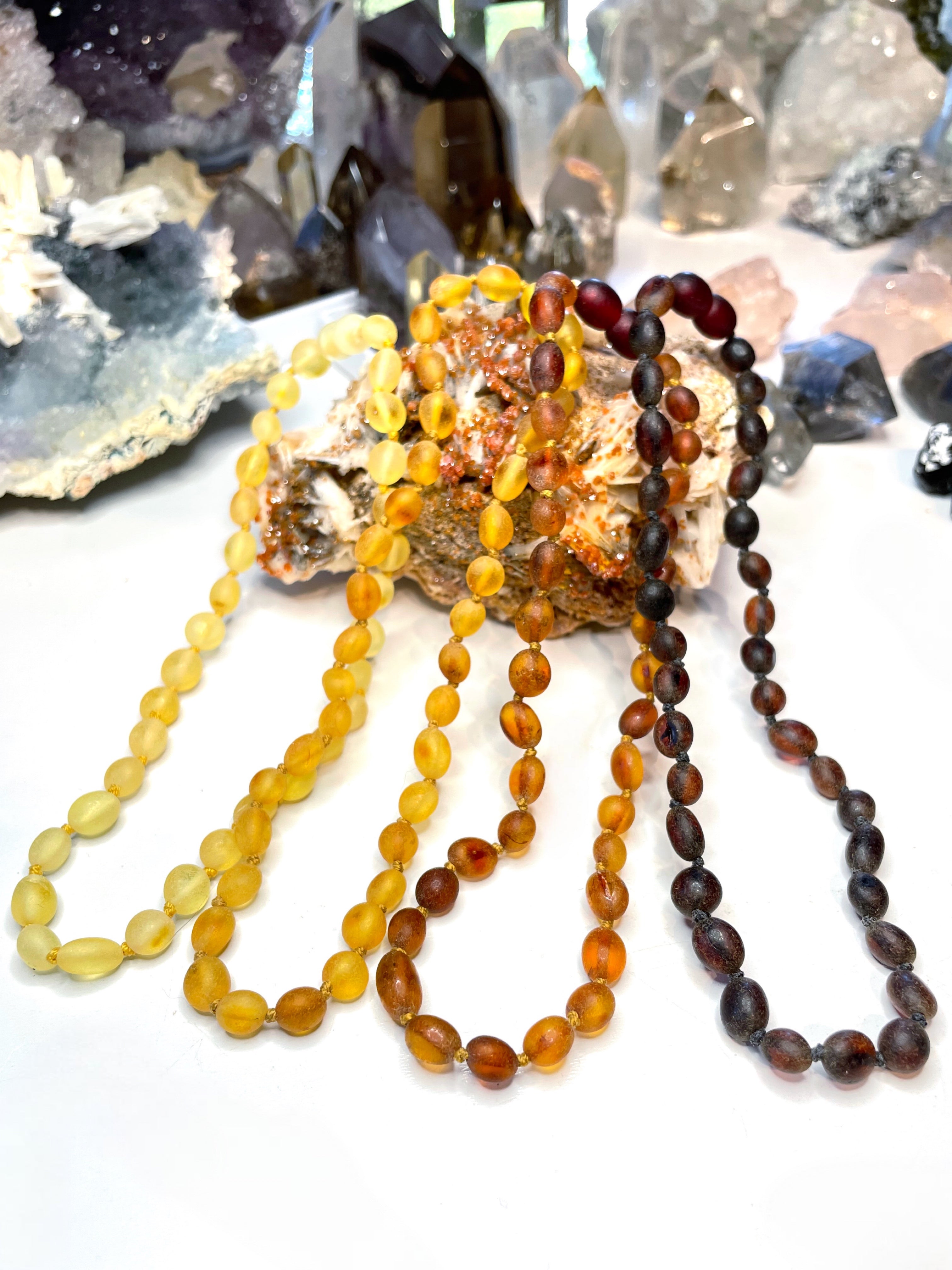 Basic Necklace - Unpolished - Baltic Mermaid