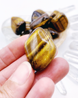 Tiger Eye Tumbled Stones