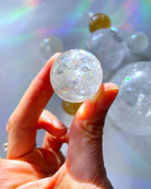 Lil Clear Optic Calcite Spheres - AAA - Baltic Mermaid