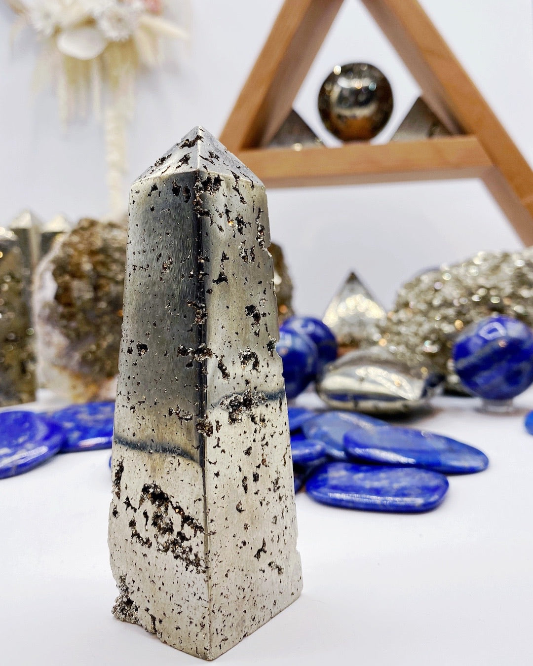 Pyrite Obelisk - Baltic Mermaid