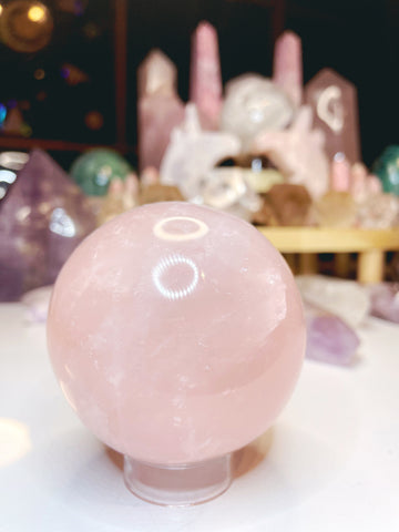 Rose Quartz Sphere